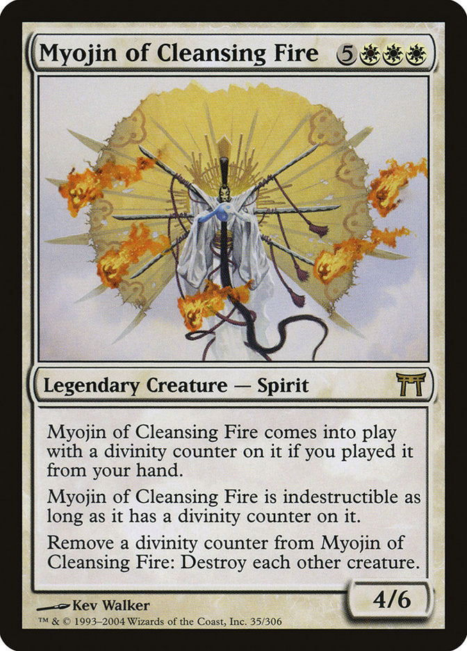 Myojin de la flamme purificatrice [Champions de Kamigawa]