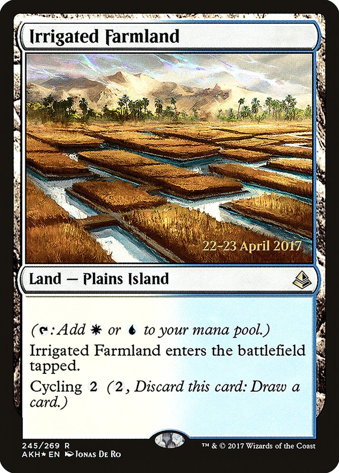 Terres cultivées irriguées [cartes promo avant-première Amonkhet]