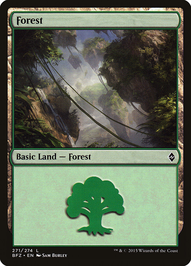 Forêt (271) [Bataille pour Zendikar]
