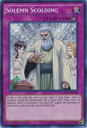 Réprimande Solennelle [MP15-FR186] Secret Rare