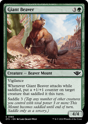Castor Gigante [Forajidos del Cruce Trueno]