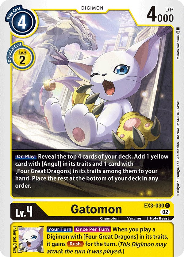 Gatomon [EX3-030] [Rugido Dracónico]