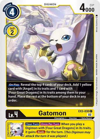 Gatomon [EX3-030] [Rugido Dracónico]