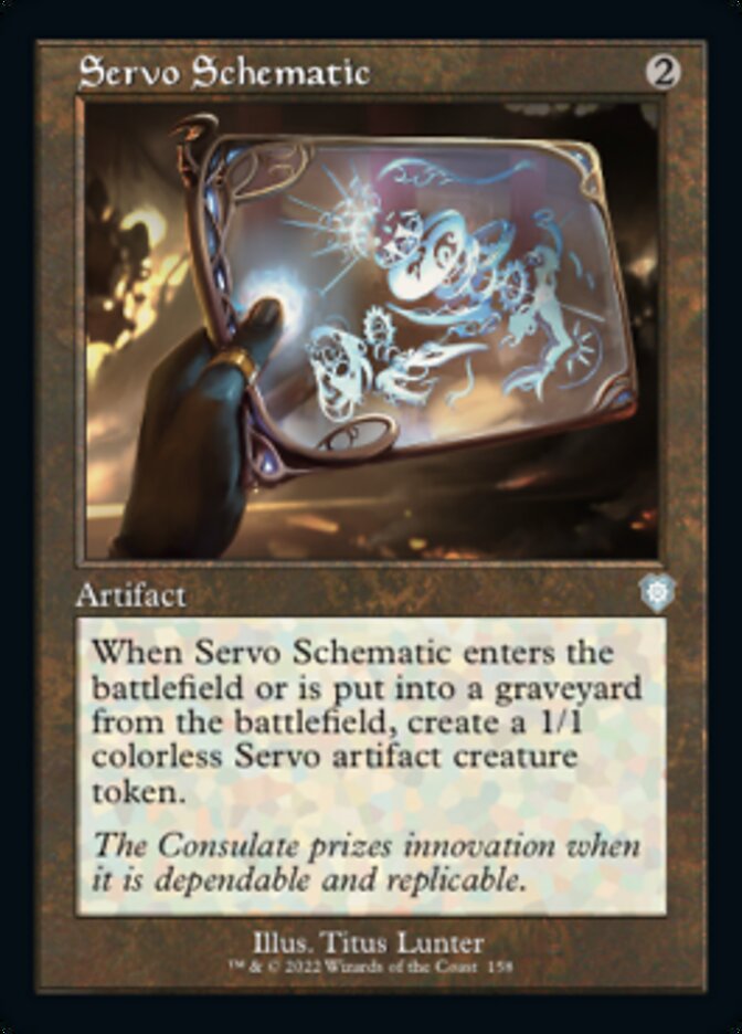 Schéma de servomoteur (Rétro) [Commandant de La Guerre Fratricide]