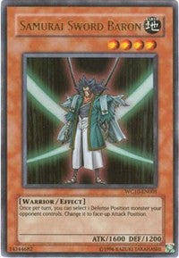Baron Épée Samouraï [WC10-FR001] Ultra Rare