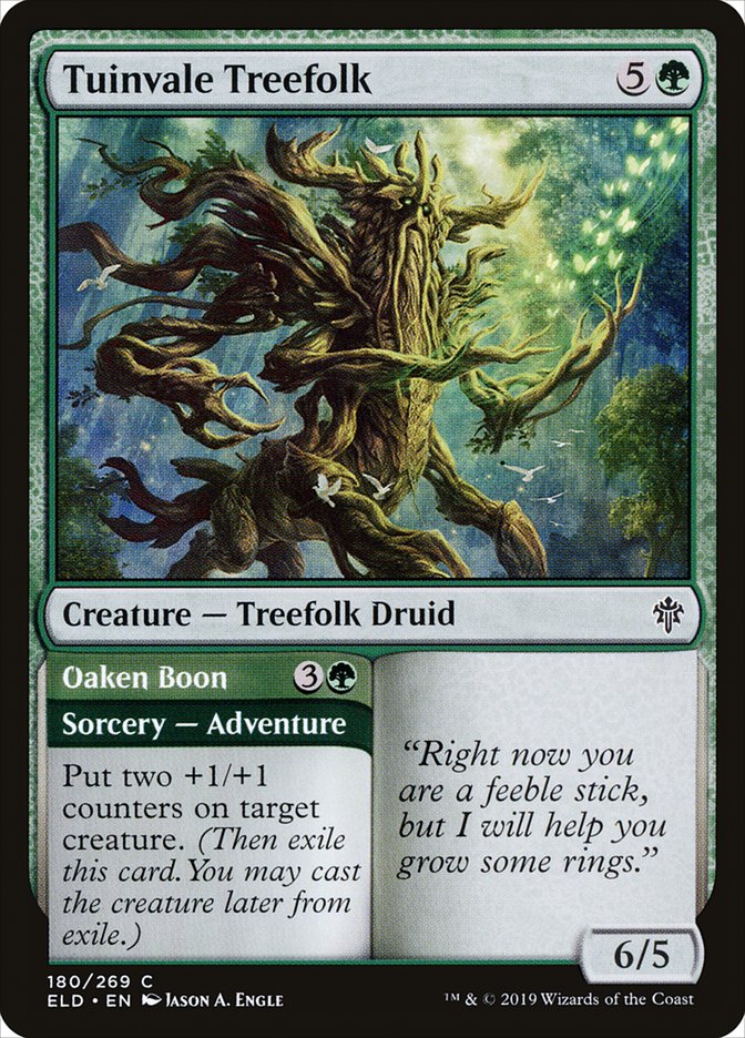 Ramenoak Arboreal // Bénédiction de chêne [Le trône d'Eldraine]