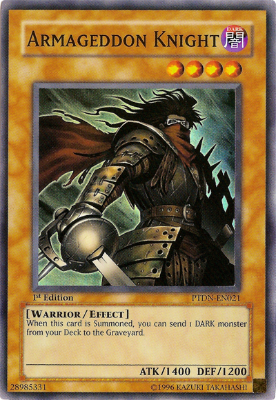 Chevalier Armageddon [PTDN-FR021] Super Rare