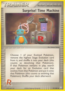 Surprise! Machine à voyager dans le temps (91/109) [EX: Retour de la Team Rocket]
