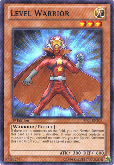 Guerrero de Nivel [BP01-EN208] Rara Starfoil