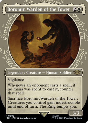 Boromir, Gardien de la tour (cadre des Anneaux de Puissance) [Le Seigneur des Anneaux : Contes de la Terre du Milieu]