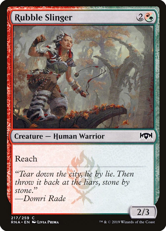 Lanceur de débris [Allégeance de Ravnica]