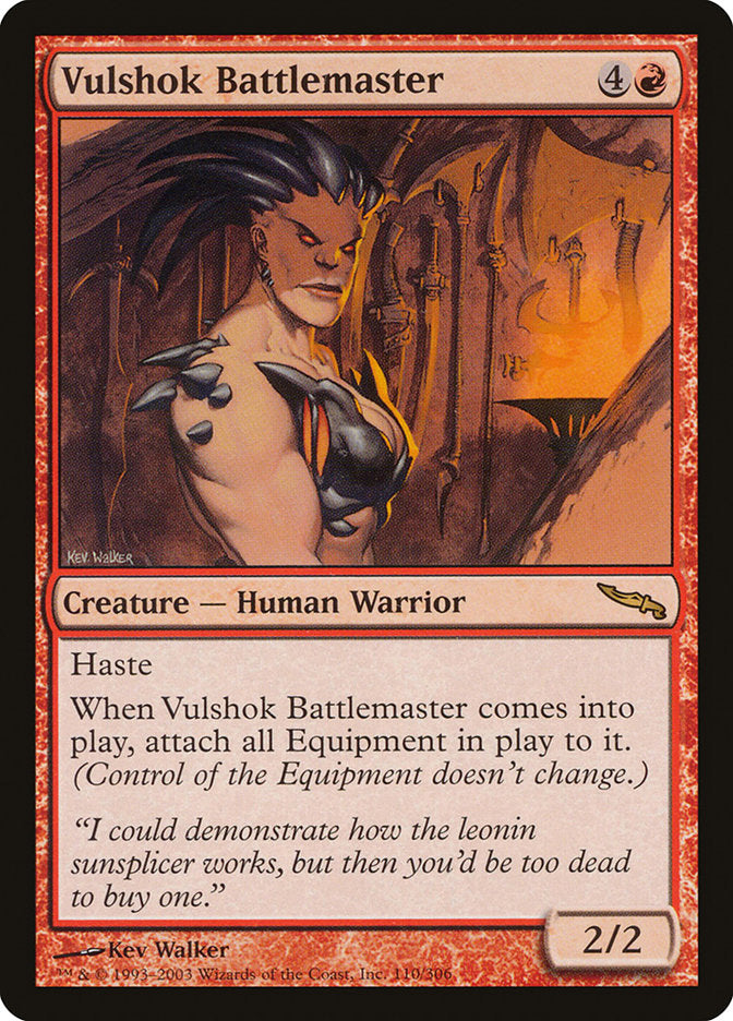 Maître de guerre vulshok [Mirrodin]