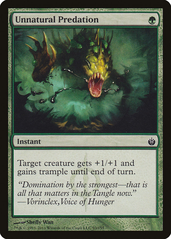Prédation anormale [Mirrodin assiégée]