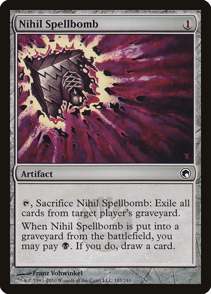Bombe à sorts nihiliste [Cicatrices de Mirrodin]