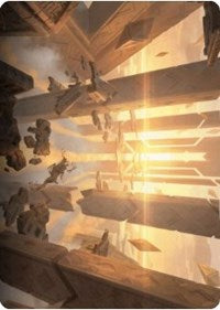 Carte artistique de la Basilique céleste [Série artistique Zendikar Rising]