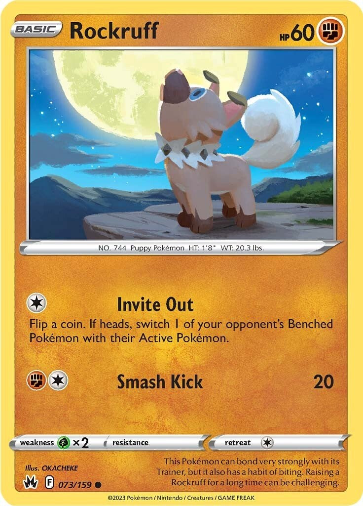 Rockruff (073/159) [Espada y Escudo: Cenit Supremos]