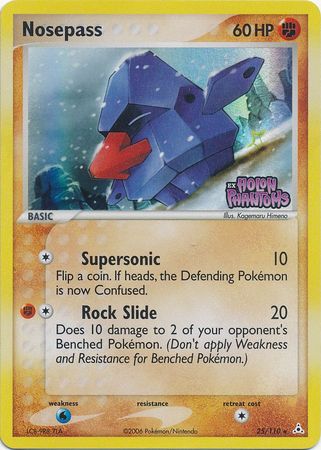 Nosepass (25/110) (Sellado) [EX: Holon Phantoms]
