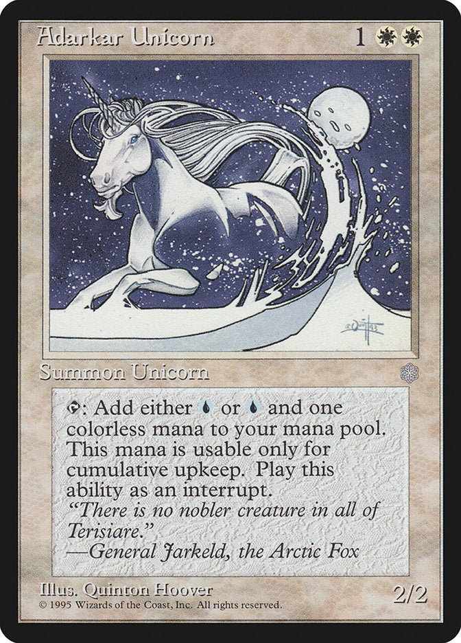 Licorne d'Adarkar [Ère glaciaire]