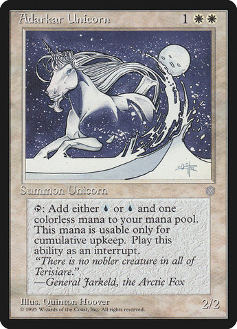Licorne d'Adarkar [Ère glaciaire]