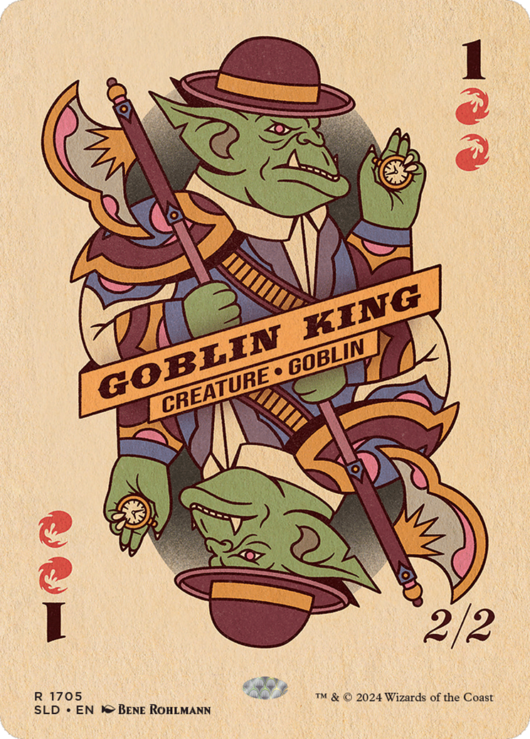Roi gobelin (1705) [Série de cartes promotionnelles Secret Lair]
