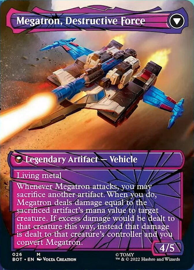 Megatron, Tyran // Megatron, Force Destructrice (Shattered Glass) [Transformers]