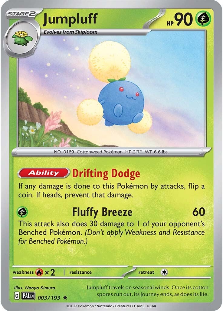 Jumpluff (003/193) [Escarlata y Púrpura: Evolución en Paldea]
