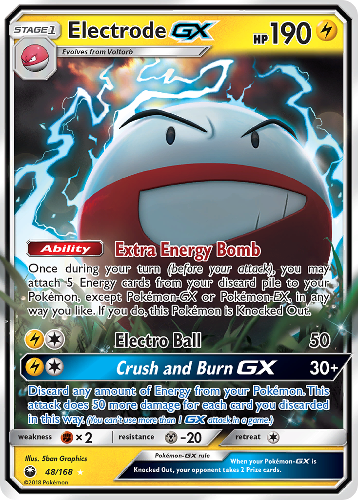 Électrode GX (48/168) [Soleil et Lune : Tempête Céleste]