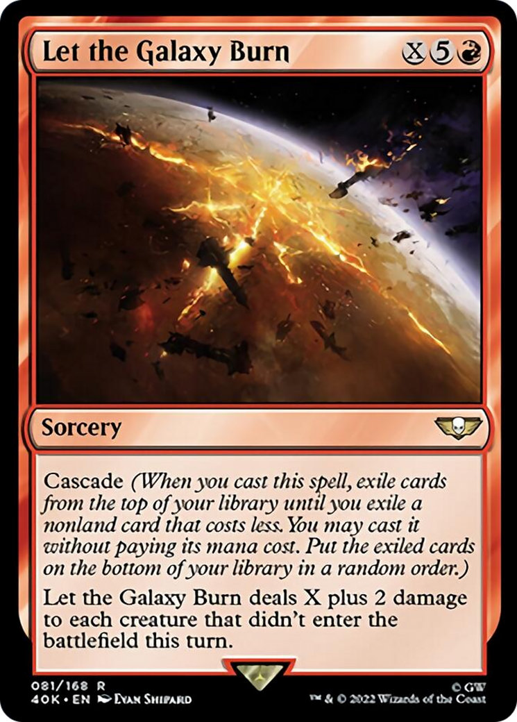 Que la galaxie brûle [Warhammer 40,000]