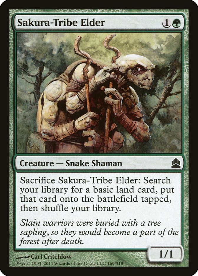 Anciano de la Tribu Sakura [Commander 2011]
