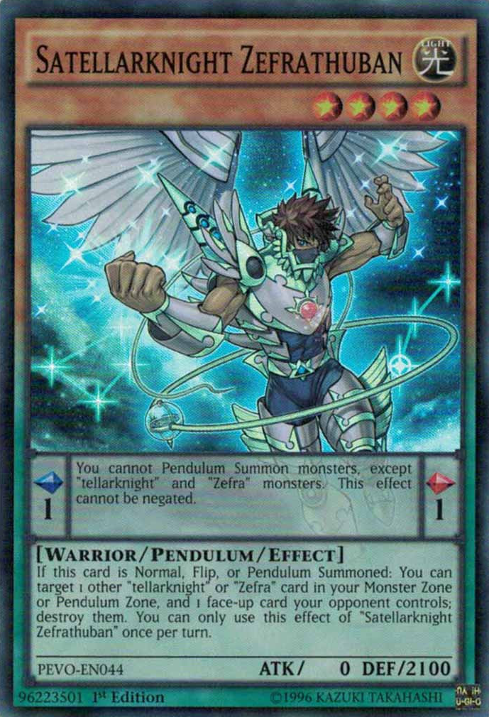 Satellarknight Zefrathuban [PEVO-SP044] Super Rara