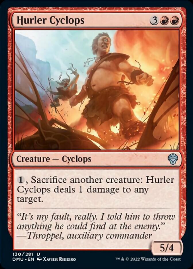 Cyclope hurleur [Dominaria United]