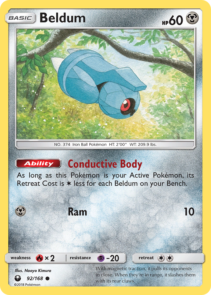 Beldum (92/168) [Sol y Luna: Tormenta Celestial]