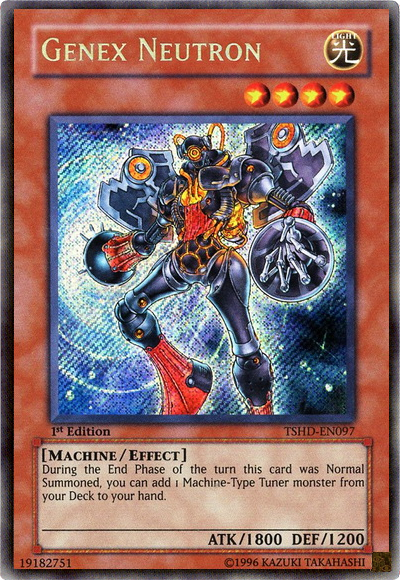 Genex Neutron [TSHD-FR097] Secret Rare