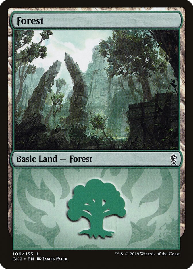 Forêt (106) [Kit de guilde Allégeance de Ravnica]