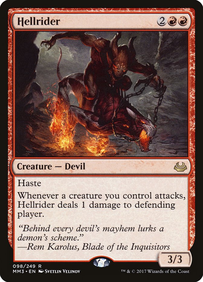 Cavalier infernal [Modern Masters 2017]