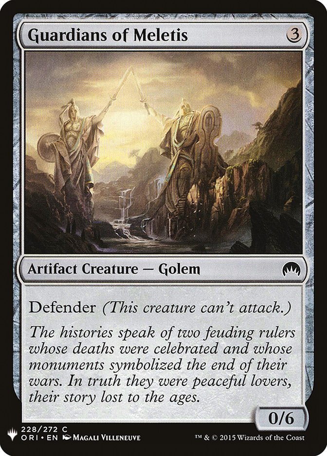 Gardiens de Mélétis [Mystery Booster]
