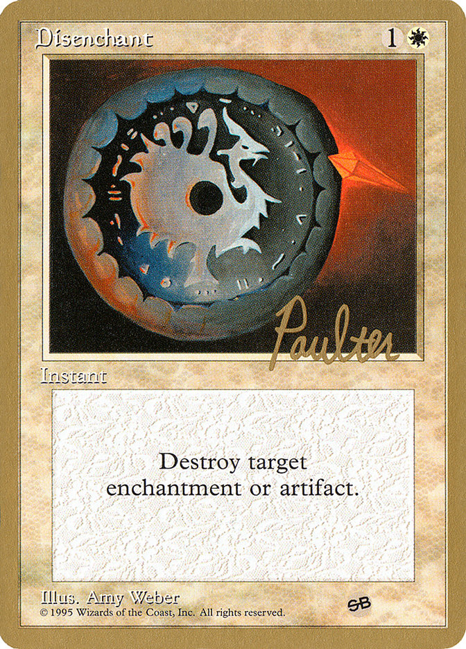 Désenchanter (Preston Poulter) (SB) [Pro Tour Collector Set]
