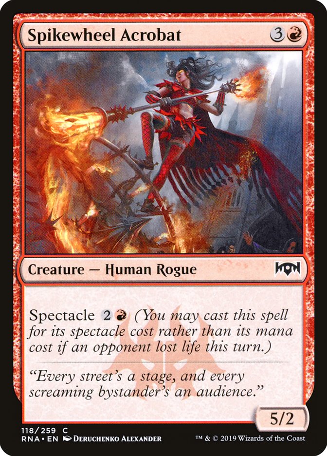 Acrobate Rouelépine [Allégeance de Ravnica]