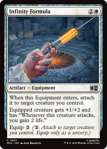 Fórmula Infinito [Marvel Super Heroes Commander]