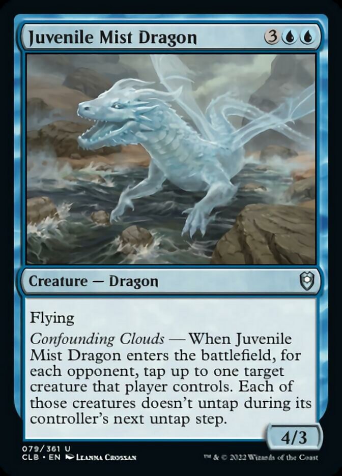 Dragón de la neblina juvenil [Commander Legends: Battle for Baldur's Gate]