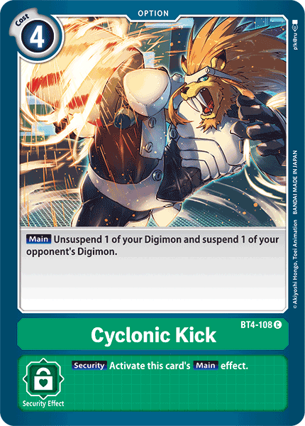 Patada Ciclón [BT4-108] [Gran Leyenda]