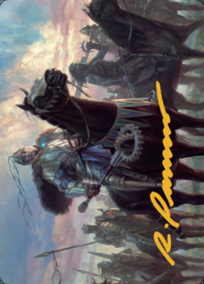 Shanid, Fléau des dormeurs - Carte artistique (Signature estampée or) [Série artistique Dominaria uni]