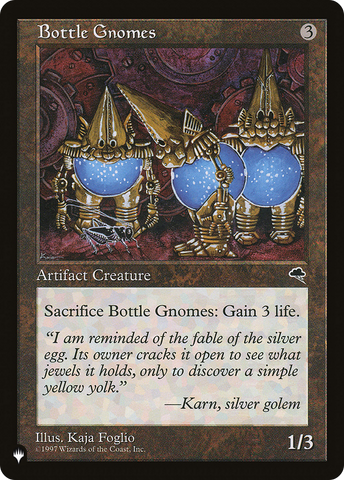 Gnomes bouteilles (TMP) [The List]