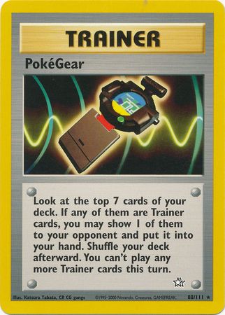 PokéGear (88/111) [Neo Genesis Illimitée]