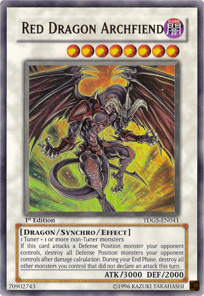 Dragon Rouge Archdémon [TDGS-FR041] Ultra Rare