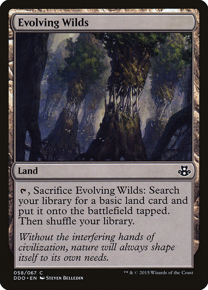 Terres sauvages en évolution [Duel Decks: Elspeth vs. Kiora]