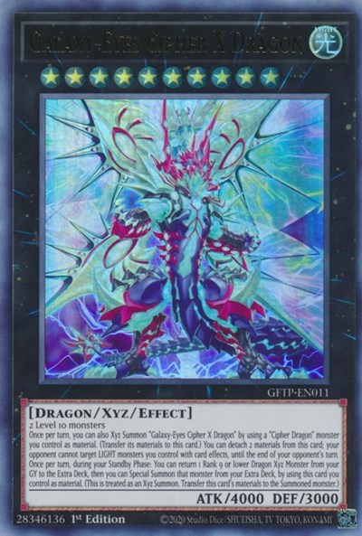 Dragon Cyberse aux Yeux Galactiques [GFTP-FR011] Ultra Rare