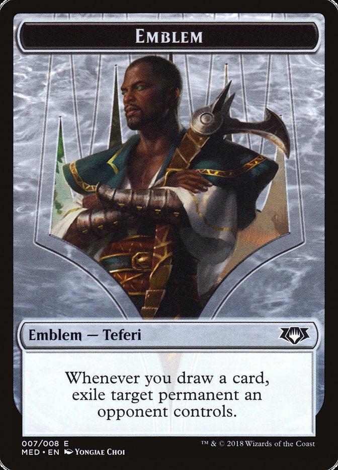 Emblème de Teferi, Héros de Dominaria [Jetons Édition mythique]