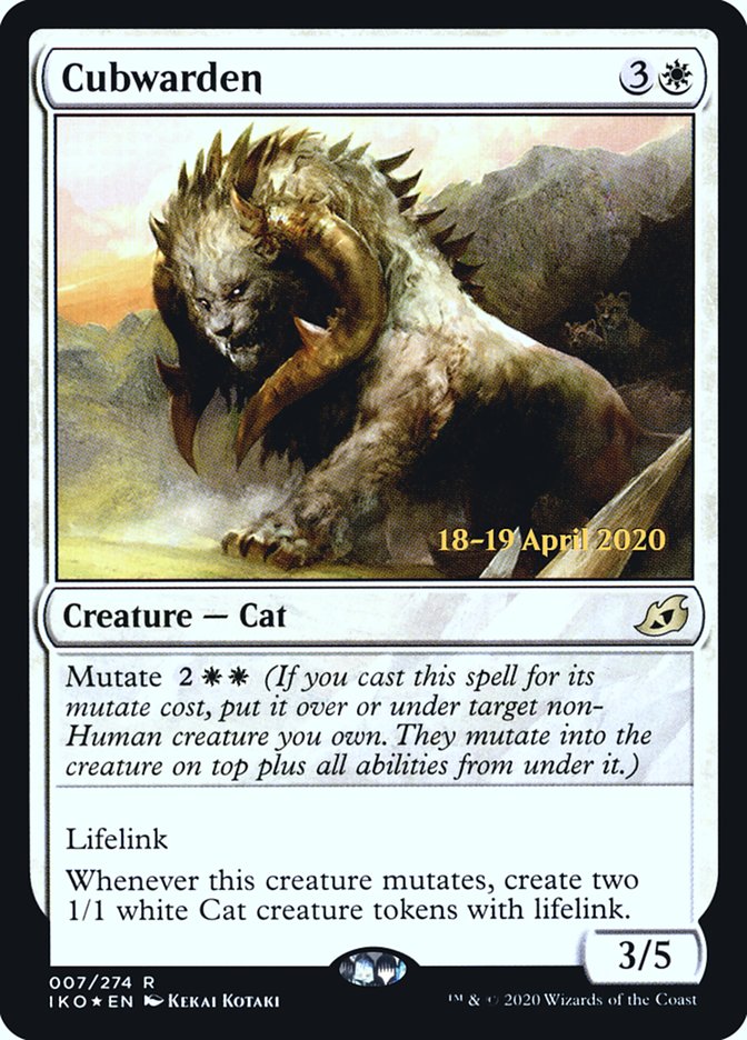 Gardien cubique [Ikoria: La Terre des Béhémoths Prerelease Promos]