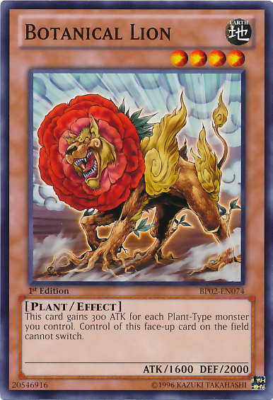 Lion Botanique [BP02-FR074] Commune